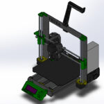 نقشه کامل پرینتر ۳ بعدی مدل Pursa